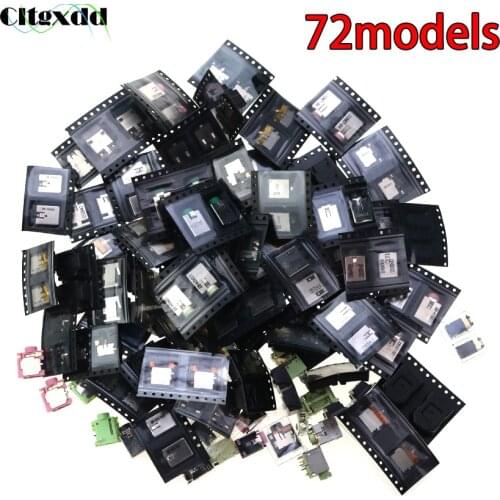 Cltgxdd 72models 3.5mm Female Audio Connector DIP SMD Headphone Jack For ASUS Toshiba HP DELL Lenovo Samsung etc