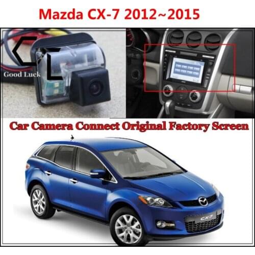 Car Rear View Camera Car Camera for Mazda CX7 CX 7 CX-7 2012~2015 Connected with Original Screen Parking Camera Waterproof CCD