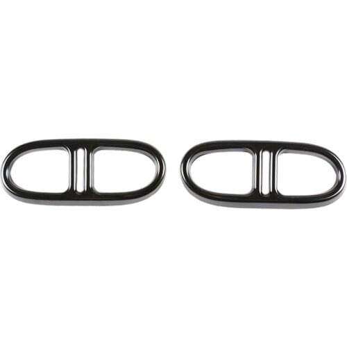 Auto Parts Stainless Steel Car Accessories Throat Muffler Exhaust Pipe Tail Cover Trim for Mercedes-Benz GLA 2020-2021