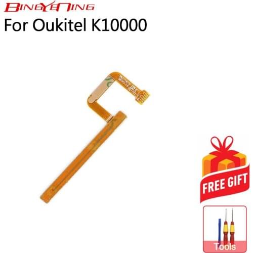 BingYeNing New Original Main For Oukitel K10000 power on/off+ volume FPC Key up/down button flex cable FPC