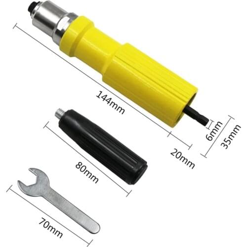 Electric Rivet Nut Gun Riveting Tool Insert nut Replacement Multifunction Nail Gun Auto Rivet Cordless Riveting Drill Adaptor