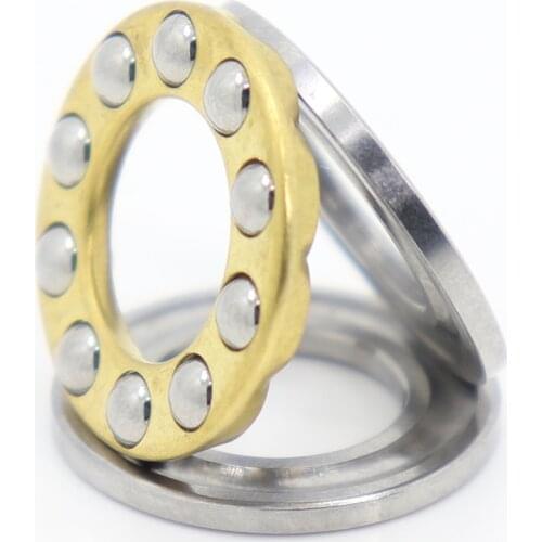 F10-18M Bearing 10*18*5.5 mm ( 10PCS ) ABEC-1 Miniature F10 18M Thrust Axial F10 18M Ball Bearings With Grooved Raceway