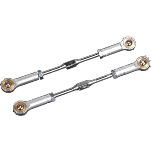 CNC Metal Steering Pull Rod for 1/8 HPI Racing Savage XL FLUX Rovan TORLAND Brushless Truck Parts