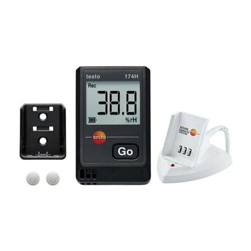 TESTO 174 H set - Mini data logger for temperature and humidity in a set Memory for up to 16000 testo 0572 0566
