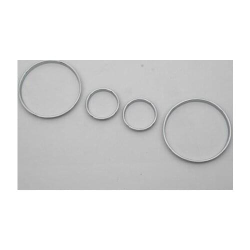 Chrome Dash Board Gauge Ring Set For Opel Astra G