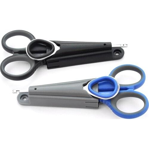 Fishing Use Scissors For Fishing Stainless Steel Braid Fish Pliers Fishing Accessories Multifunction Portable Fishing Tools