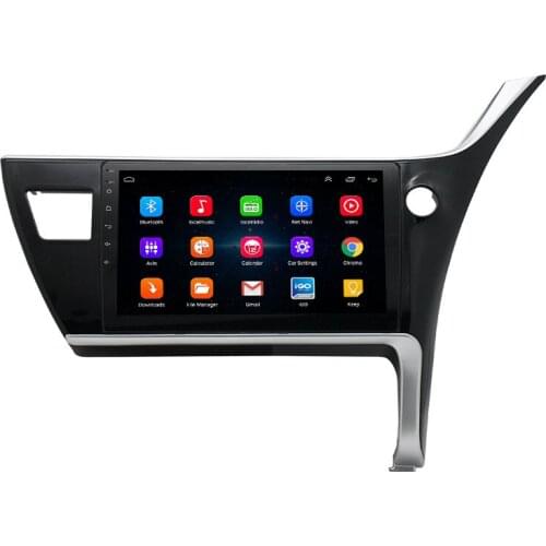 Applicable to 17 Toyota COROLLA car Android GPS navigation all-in-one car Bluetooth