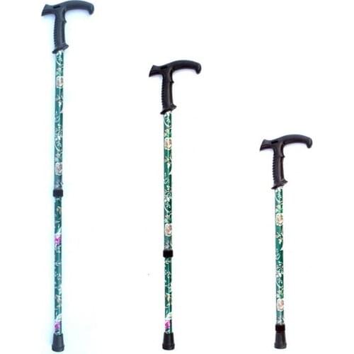 Adjustable Telescopic Anti Shock Trekking Pole Ultralight Walking Sticks Hiking Canes Crutch Adjustable Camping Tools