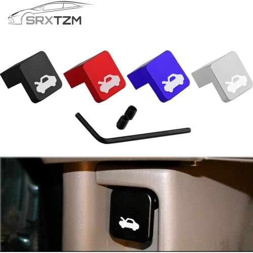 SRXTZM Car Hood Release Latch Handle Repair Kit Auto Accessories Engine cover lock for Honda for Civic 1996-2011 4Colors 1pcs