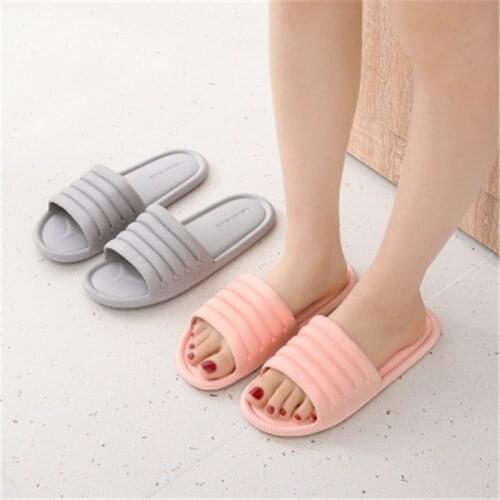 Unisex Slippers Women Men Shoes Summer Bathroom Slipper Lovers Indoor Sandals Fashion Home Slippers Non-slip Floor Flip Flops 5z