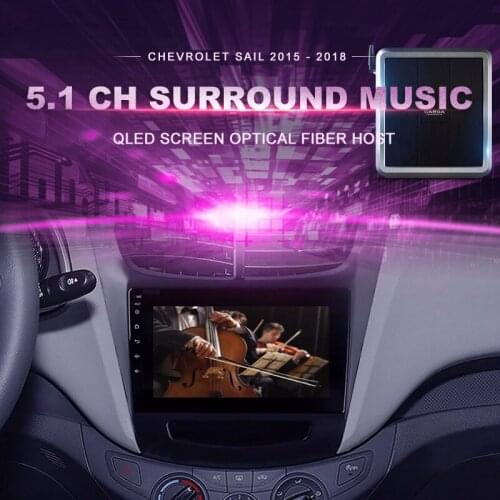 5.1 CH HIFI MUSIC Car DVD for Chevrolet Sail 2015 - 2018 Car Radio Multimedia Video Player Navigation GPS Android