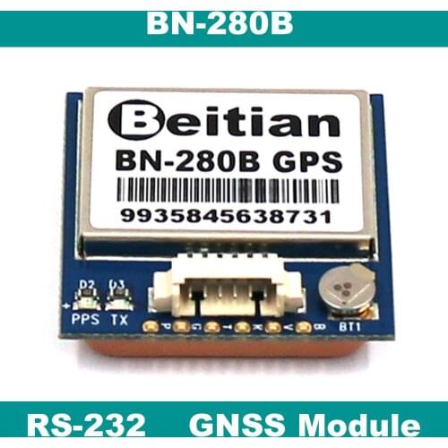 BEITIAN RS-232 GPS GLONASS GNSS module, with 4M FLASH, BN-280B
