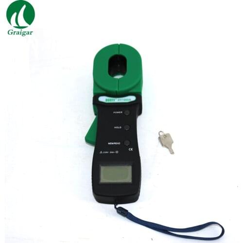DY1000A Digital Clamp-on Ground Resistance Tester Meter Dual Insulation for Protection 0.01Ohm Resolution