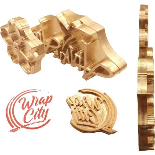 Customized Copper Mold LOGO Leather Mold Hot Stamping Branding Iron Embossing Mold for Woodworker Leather Stamping