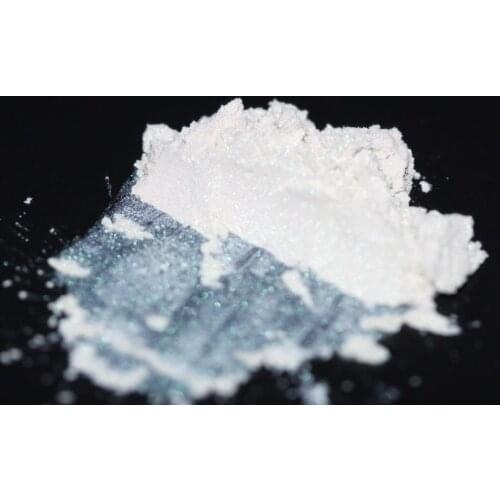 Cosmetic Mica Powder White Pearl Pigment Soap Bath Bombs Nail Art Additive