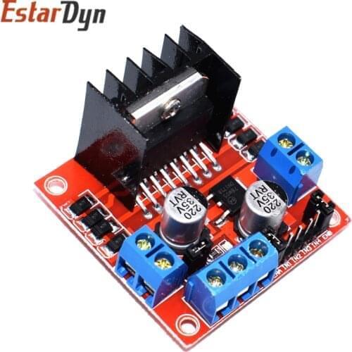 1pcs/lot L298N motor driver board module L298 stepper motor smart car robot