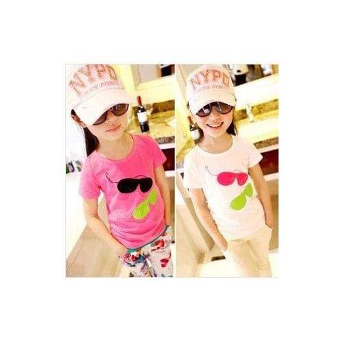 NOVA 2020 summer fashion print Girl boys t-shirts Children Baby Blouse kids clothes cotton Tees toddler tshirt