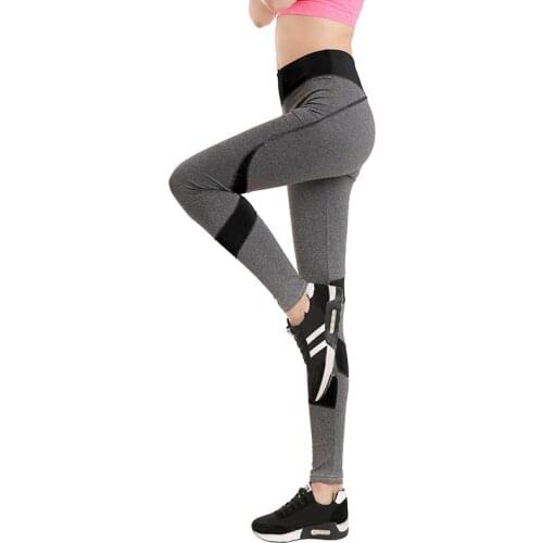 2020 New Patchwork Women Leggings For Sportswear High Stretchable Fabric Skinny Cut Bottom Wear Top Selling Slim Woman Leggings