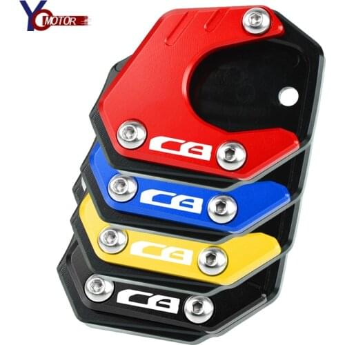 New Red For HONDA CB 125R 300R 2018-2020 CB400X CB500X CB500F 2013-2020 2019 2014 CB650R CNC Motorcycle Side Stand Enlarge Plate