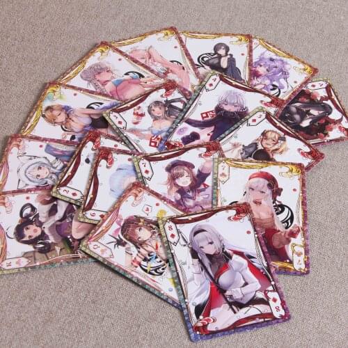 Original Azur Lane Sexy Goddess Collection Card TCG Game Cards PS PR cartas ChildrenBirthday Gift Japanese Anime