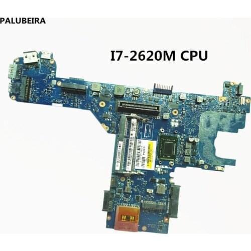 PALUBEIRA Laptop Motherboard With I7-2620M CPU FOR DELL Latitude E6320 Y45W5 0Y45W5 CN-0Y45W5 PAL70 LA-6611P Tested