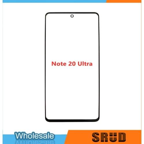 Front Outer Glass For Samsung Galaxy Note 20 Note 20 Ultra LCD Touch Screen Outer Glass Lens Repalce Parts