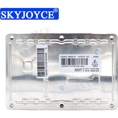 SKYJOYCE 35W OEM LAD5GL 4Pin D2S D2R HID Ballast 89035113 For A4 S4 D2S Car Lamp HID Ballast Original XENONLIGHT Replacement