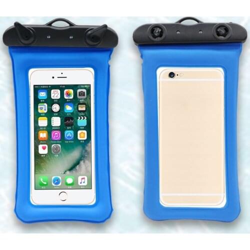 Universal Waterproof Phone case For iPhone X 8 7 6 5 Swimming phone case Bag Pouch For Phone 6 Float Airbag Bag
