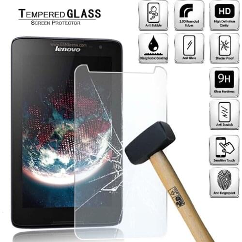 Tablet Tempered Glass Screen Protector Cover for Lenovo Tab A8-50 A5500 8.0 Incn Anti-Fingerprint Breakage Tempered Film