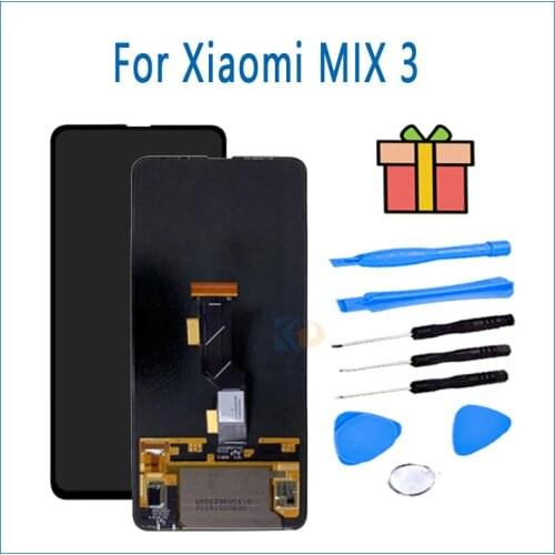 6.39"LCD For Xiaomi Mix3 LCD display touch screen Digitizer Assembly Replacement Part for Xiaomi Mi Mix 3 LCD