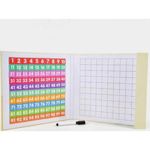 1-100 Math Numbers Learning Counting Calculation Montessori Mathematics Toy Birthday Gifts for Kids Preschool Educational