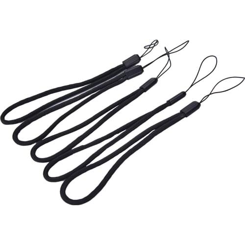 5pcs/lot Nylon Hand Wrist Strap Lanyard For Camera Cell Phone For IPod USB Mp3 Mp4 Camera String Strap
