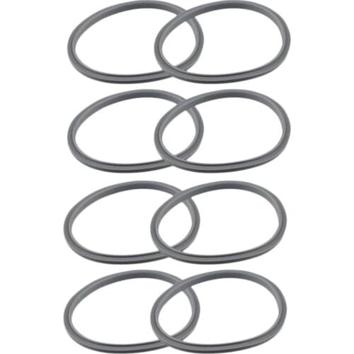 8Pack Gray Gaskets Replacement Part for NutriBullet 600W 900W Blenders Blenders Replacement Part