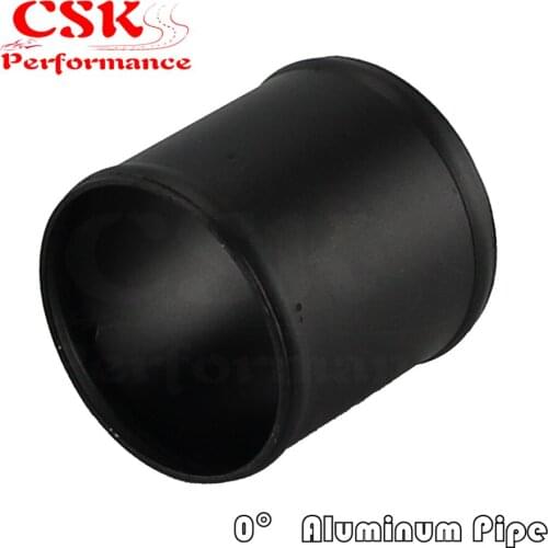 70mm 2.75" Inch Aluminum Hose Adapter Tube Joiner intercooler Pipe piping Coupler Connector Black