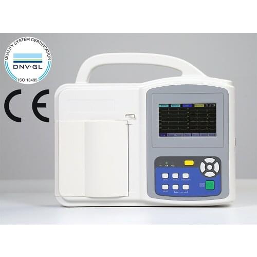 Automatic Analysis ECG Monitor For Animals Pets and Animals UN8006V ECG Machine CE ISO Certification