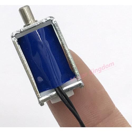 DC 3V 10mm*12mm*20mm Mini Electric Solenoid Valve Flow Control Valve Micro Gas Air Valve N/O Normally Open DIY