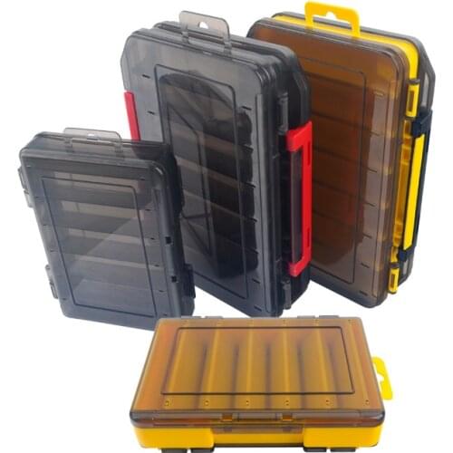 Double-sided Storage Fishing Tackle Box Fishing Box Multifunctional Bait Fishing Tackle Storage Box Fishing Accessories Tool Box