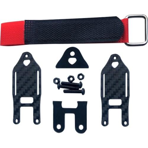 Upgrade DIY FPV Racing Drone Backpack Spare Part Hang Set Strap Tie & Mounting Plate for FPV Toy Drones Quadcopter Bag