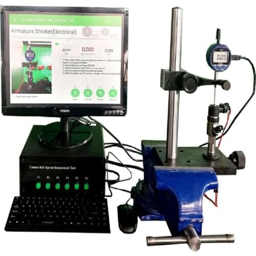 BSTCRM900 3 step common rail injector measurement tool for repair Bosch/ Denso injector, stroke, needle lift without display