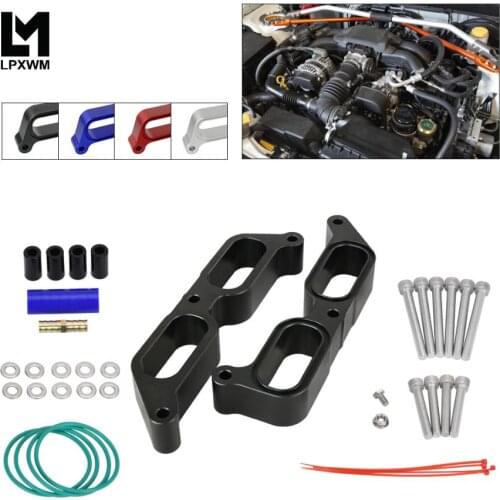 LPXWM Billet Power Block Intake Manifold Spacers For Subaru BRZ FR-S 13-17 VSC06