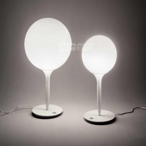 Nordic LED Iron Glass Ball Table Light Desk Lamp Lighting Bedroom Living Corridor Loft Reading Living Room Home Decor Gift New