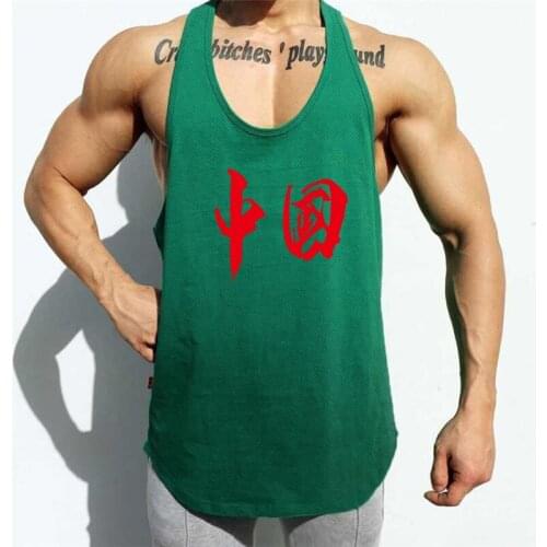 New Fashion Fitness Sleeveless Shirt New Mesh Gym Tank Top Men Clothing Bodybuilding Muscle Singlets Quick-drying Stretch Vest