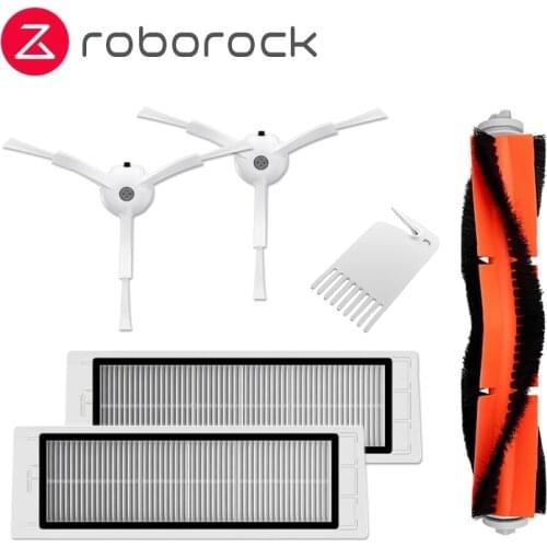 Original Roborock S50 S51 S55 xiaowa Robot Vacuum Cleaner 2 Spare Parts Kits Mop Cloths Dry Wet Mopping *2 Water tank filter *12
