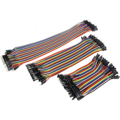 40Pcs Dupont Line 10cm/20CM/30CM Male to Male+Female to Male + Female to Female Jumper Wire Dupont Cable For Arduino DIY KIT