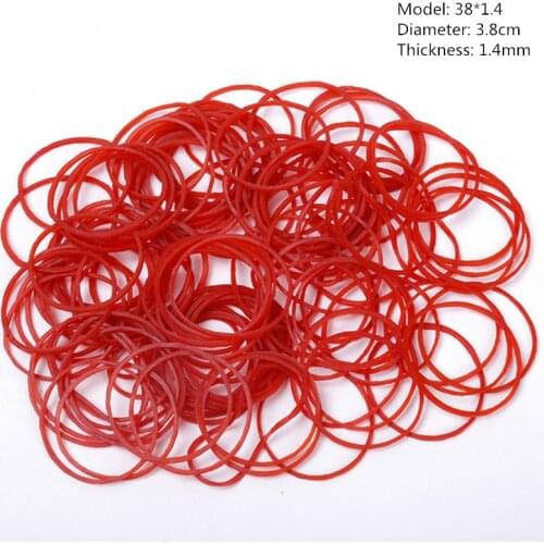 High Quality Office Rubber Ring Elastic Rubber Bands Strong Stationery School Supplies Rubber