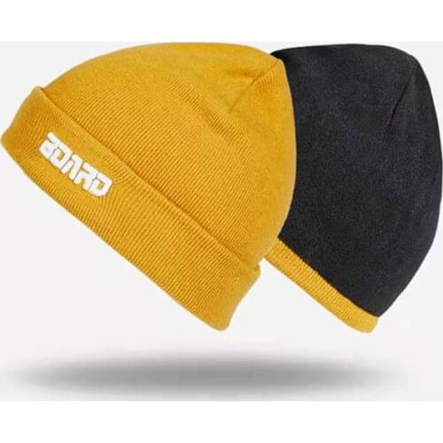 Large Size 2021 Winter New Brand Solid Color Knit Beanie Hat Mens Winter Hats Boy Warm Plus Velvet Thicken Hedging Cap Skullies