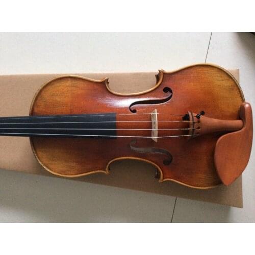 New 4/4 violin Stradi model 1715, old antique style , nice sound handmade 0531 violin