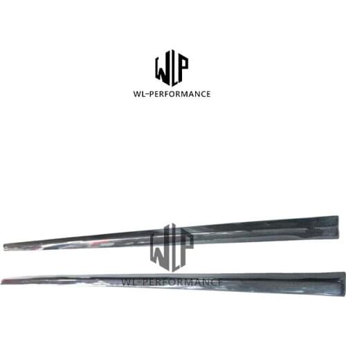 A7 High Quality Carbon Fiber Side Skirts Car Styling Fits For Audi A7 Car Body Kit 2011-2016