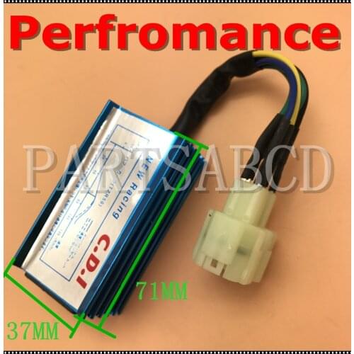 PARTSABCD Scooter Performance Racing CDI GY6 ATV 50CC 125CC 150CC Moped Go Kart Parts
