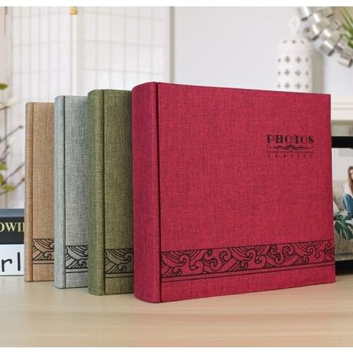 Holds 200 Photos Slip 6 inch Memo Photo Album Memory Notebook Picture Insert Almum for Kids Lovers Family